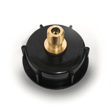 Youngs 2" Cap for Homebrew Pressure Barrel Keg with 8g Pin Valve Replacement 