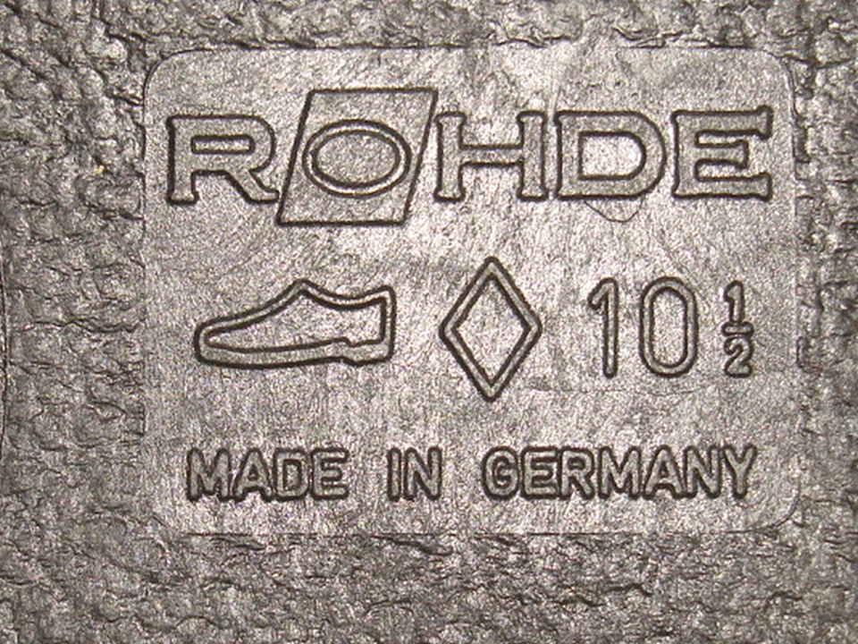 MOCASINES SIN CORDONES DE CUERO GAMUZA BEIGE/TOSTADO ROHDE NUEVOS SIN CAJA TALLA. 10,5M HECHO EN ALEMANIA Foto 2 de 4