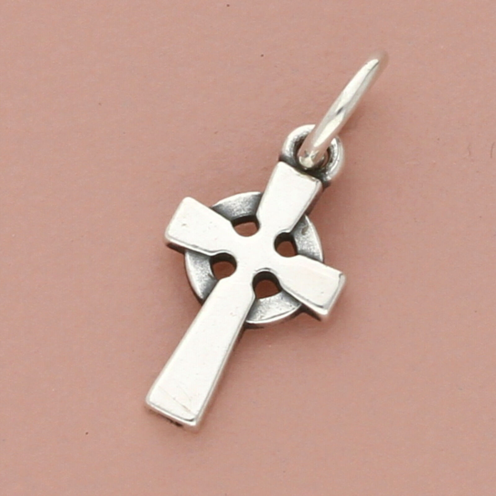 james avery sterling silver retired small celtic cross charm