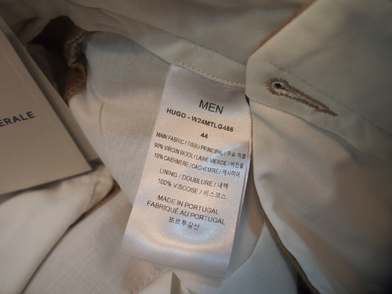 Officine Generale Hugo Pleat Wool & Cashmere Flannel Pants NWT $645 30 Waist image 7