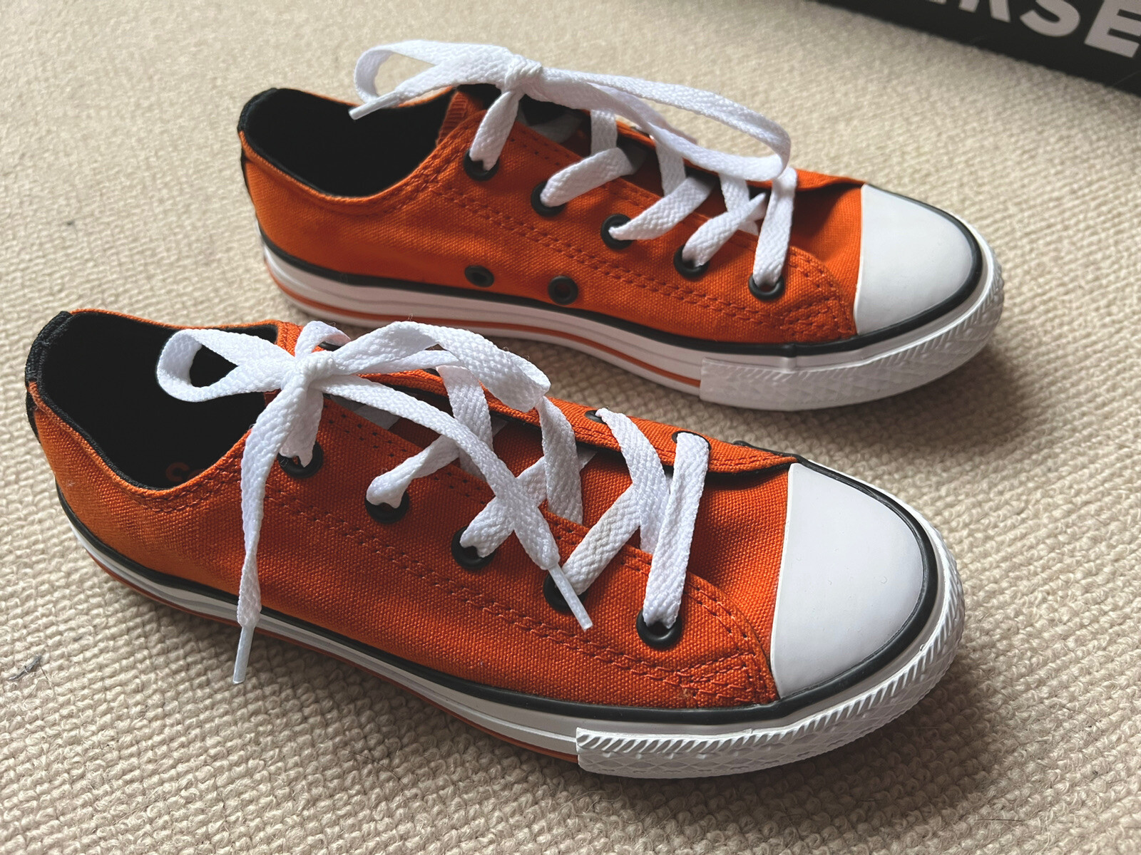 Converse Chuck Taylor Allstar Campfire Orange Kids Size 1 BNIB | eBay Converse Chuck Taylor Allstar Campfire Orange Kids Size 1 BNIB | eBay