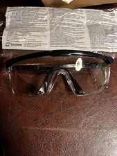 Gateway Strobe Black Clear Fit Over Most Safety Glasses Telescoping Side Shields