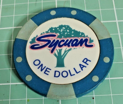 Sycuan Casino & Resort, San Diego County, CA $1 Gaming Chip, El Cajon, CA