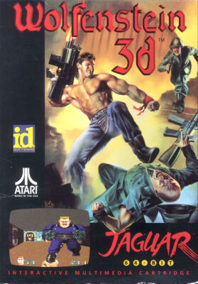 Atari Jaguar - Wolfenstein 3D mit OVP OVP beschädigt