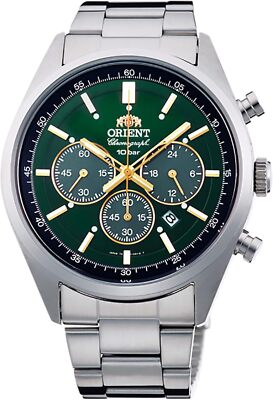 Orient Watch NEO70's SOLAR PANDA Made in Japan WV0031TX Men's Brilliant Green