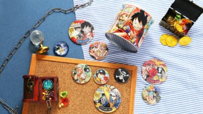 ONE PIECE　ティンバッジ One Piece Embroidered Can Badge Vol.1 - 12 Types Available – Otaku