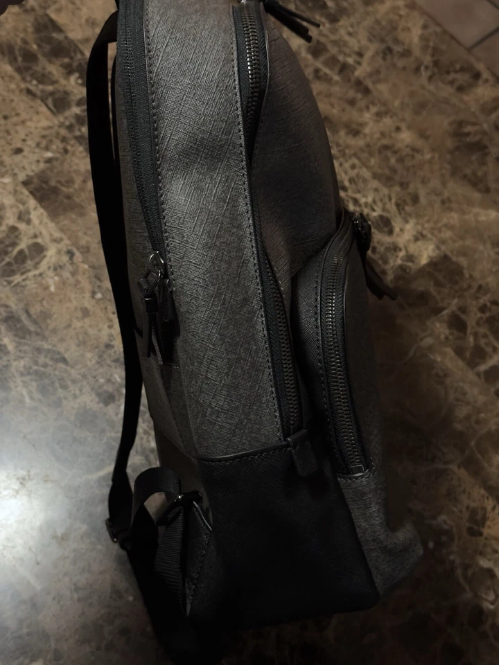 "Mochila para portátil TUMI Hudson Varek gris negra lona bolso de 14""" Foto 4 de 4