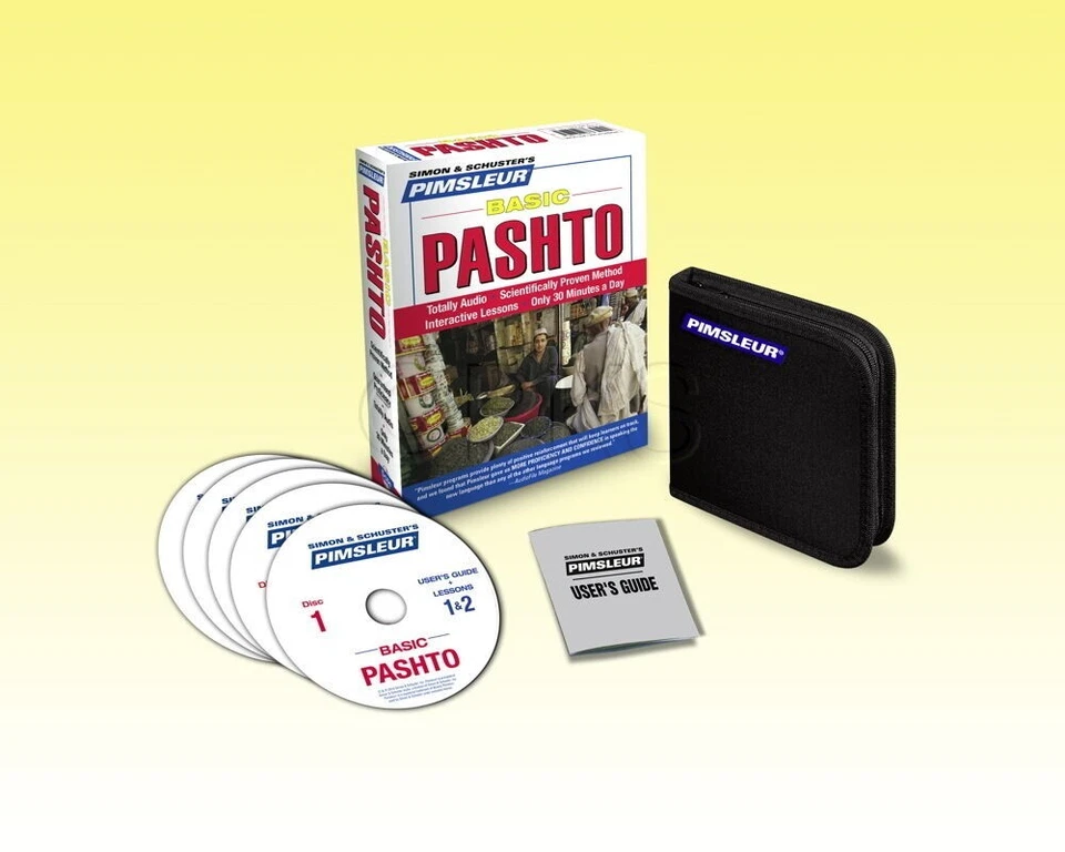 NEW 5 CD Pimsleur Learn to Speak Basic Pashto Language - Image 2 of 2