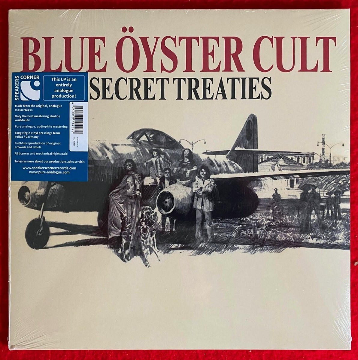 Blue Öyster Cult – Secret Treaties – SEALED – Audiophile