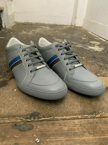 NUOVA linea uomo Dior Homme Scarpe da ginnastica grigio e blu taglia 45 RRP  £ 430 NUOVO CON SCATOLA | eBay