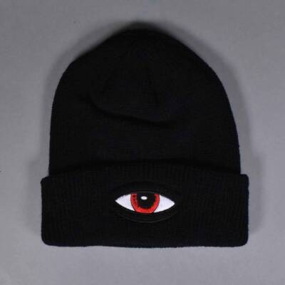 Toy Machine Sect Eye beanie orange, purple, black FREE J&J'S