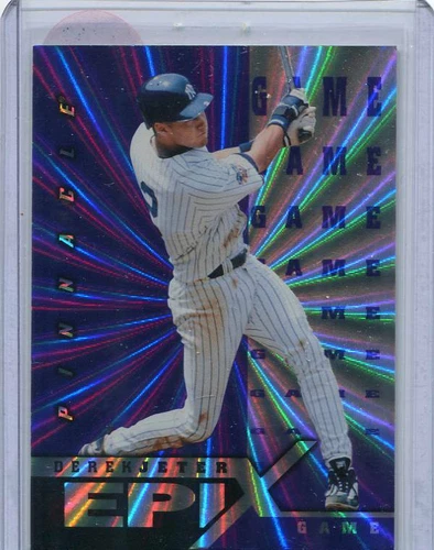 1998 Pinnacle - DEREK JETER - Epix E8 Game Purple - YANKEES
