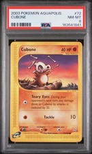 2003 POKEMON AQUAPOLIS #72 CUBONE PSA 8 on eBay
