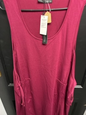 NWT Women's Zanzea Collection Pink Sleeveless Dress with Pockets - Size XXL