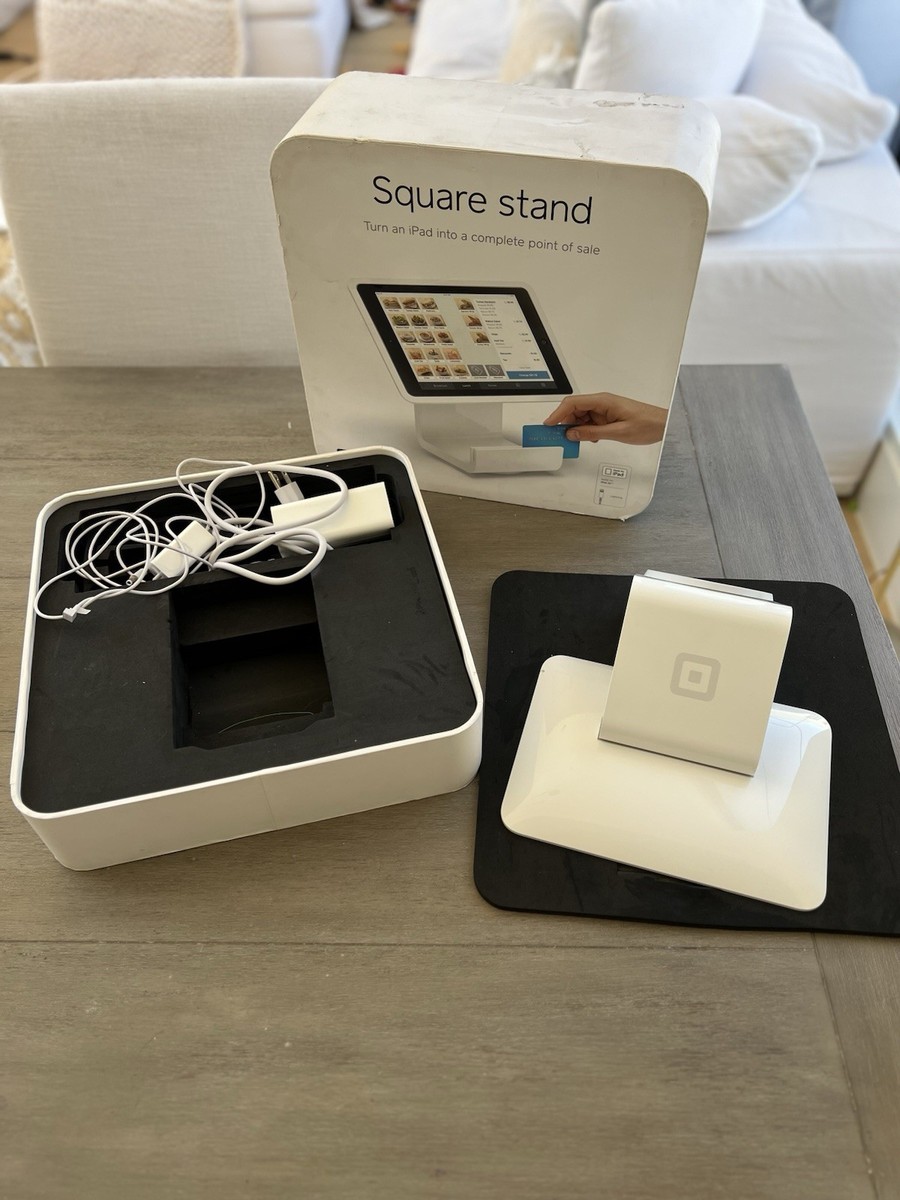Square Stand for iPad Air POS with Lighting Connector