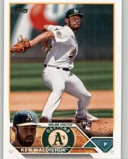 2023 Topps Ken Waldichuk Rookie #340 RC Oakland Athletics
