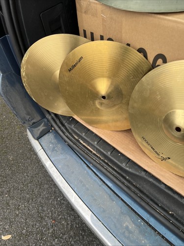 Jedna para talerzy 12" mini hi kapelusz . 12 Hi Hat. Świetny na busking. Darmowa przesyłka. - Zdjęcie 12 z 17