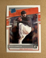 2020 Donruss Optic #89 Rico Garcia RC Rookie Baseball Card