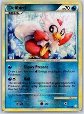 Delibird HeartGold SoulSilver 39/123 MP-LP Pokémon Card Reverse Holo on eBay