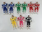 Vintage 1993 Bandai Power Rangers Flip Head Action Figures - Lot of 9