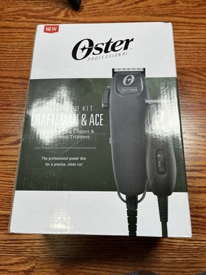 Oster Professional Combo Hair Cutting Kit, Adjustable Clipper & Ace Mini Trimmer