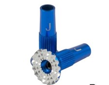 RJX Big End Control Stick Blue M4 Aluminum Gimbal for FrSky Taranis/X9E/X12S, JR