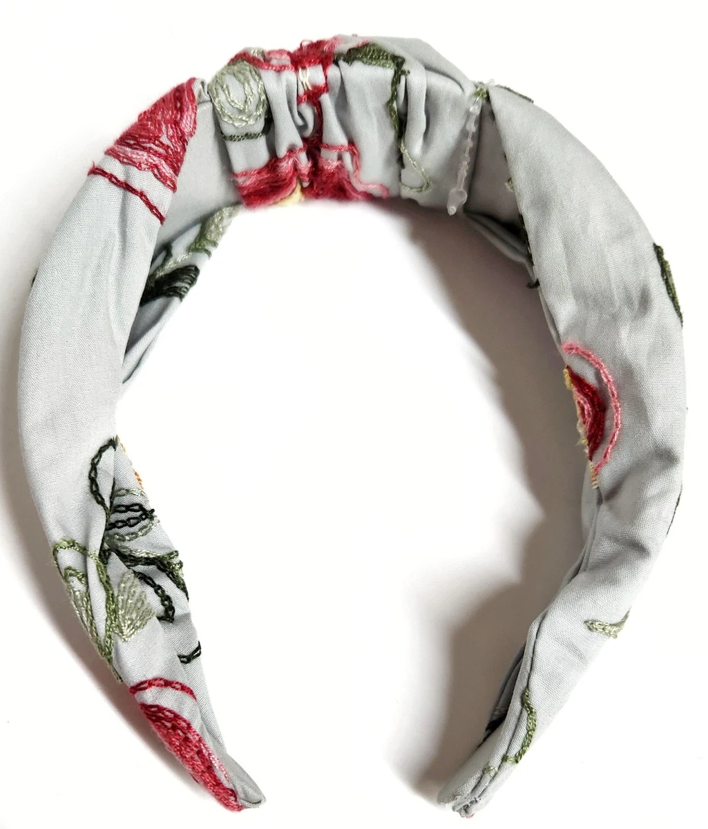 NEW Anthropologie Knotted Print Headband Lot Printed Shimmer Knot Headband | Anthropologie main image 4