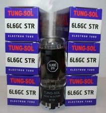 Angepasste Sextet (6 Rohre) Von Tung Sol 6L6GC STR Rohre, Brand Neu IN Box
