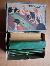 Chad Valley Escalado Horse Racing Game Vintage 1930s - 5 Metal horses