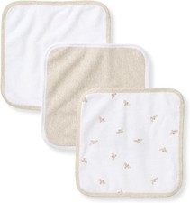 Infant Washcloths, 100 Organic Cotton, Soft and Super Absorbent Knit Terry  Wo