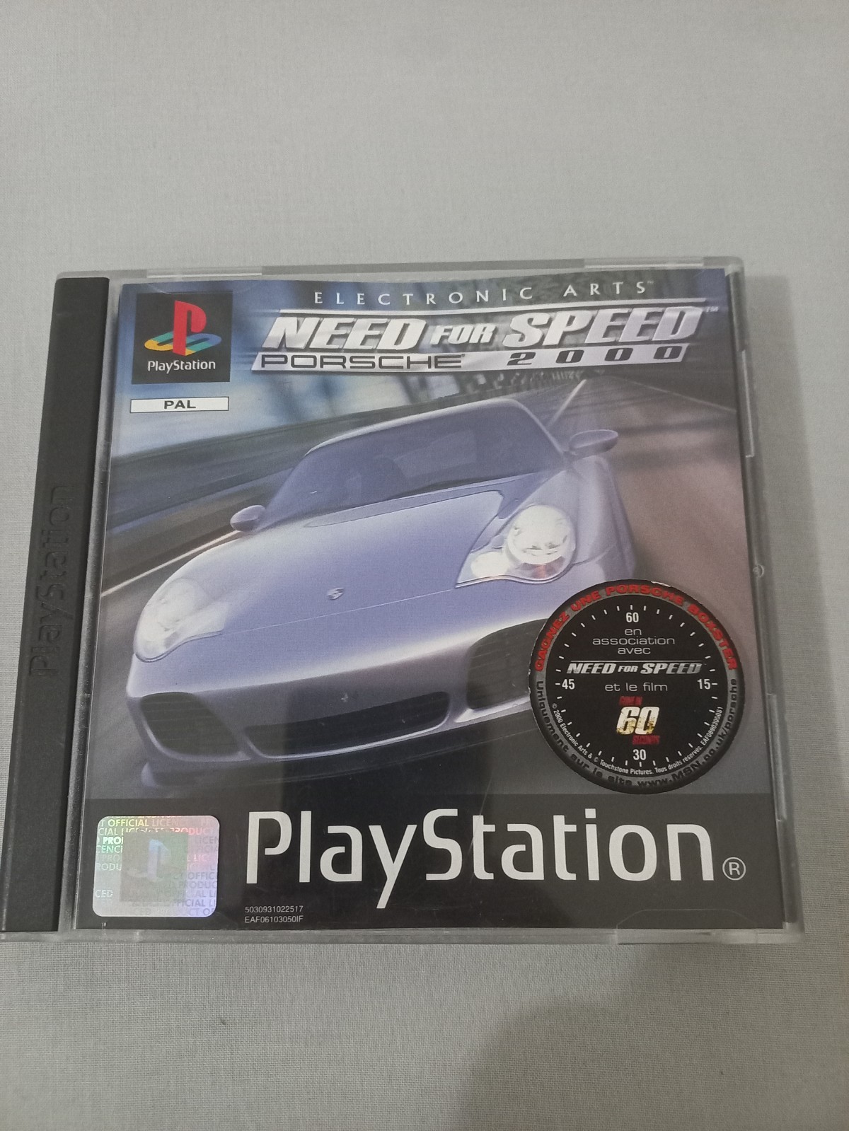 Need for speed Porsche 2000 jeu PS1 complet
