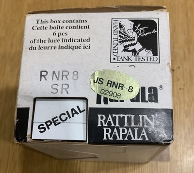 Leurre Rapala Rattlin' Rap RNR-8 – Couleur Spéciale Japon – Boîte Revendeur Finlande