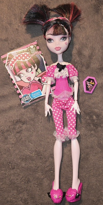 Monster High Draculaura Dead Tired Doll