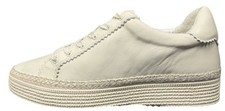 Dolce Vita Womens Size 10.5 Beige Lennix Sneakers Shoes Leather Espadrille New