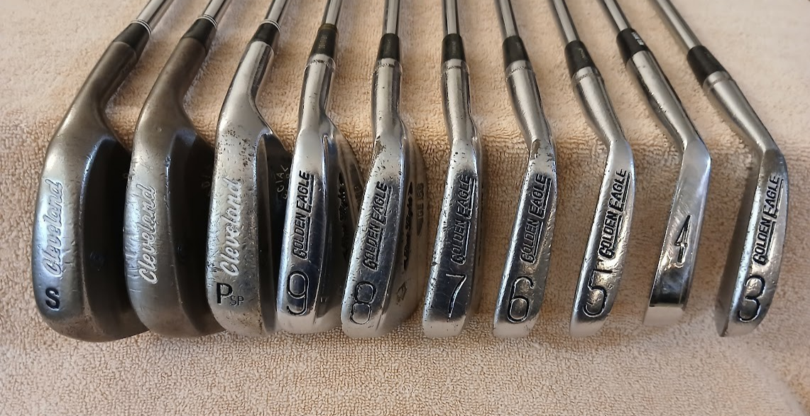 TZ GOLF - VINTAGE RARE First Flight Golden Eagle 3-SW FORGED 10