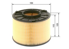 For BOSCH F 026 400 393 AIR FILTER INSERT