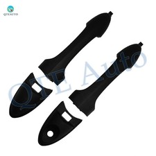 Pair Of 2 Front-rear Left Outer Door Handle For 2000-2007 Ford Focus