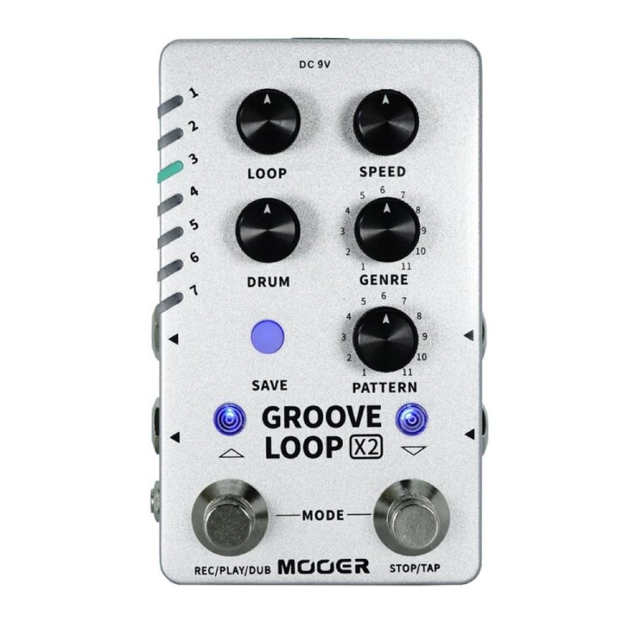Mooer GROOVE LOOP X2 Drum Machine Effect Pedal for Musicians | eBay UK