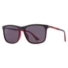 Police Grey Square Men's Sunglasses SPLA56 1BUX 56 SPLA56 1BUX 56