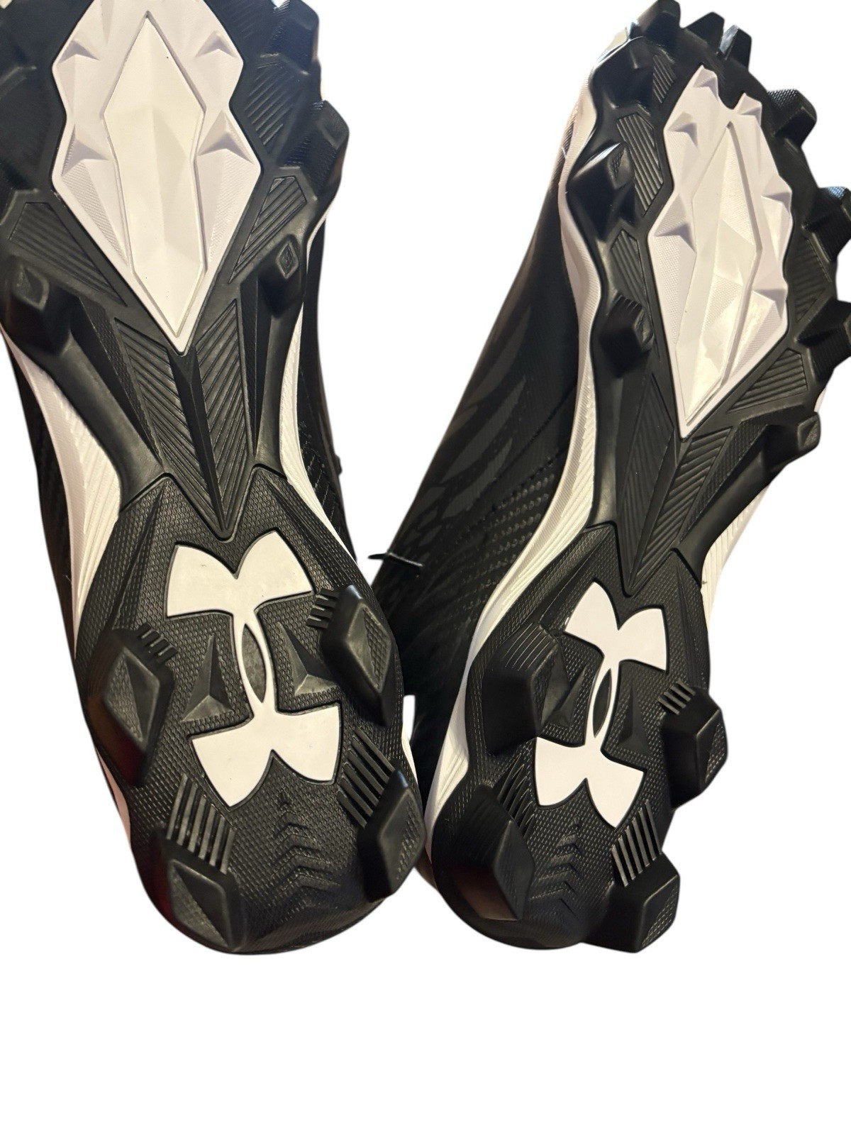 Under Armour Spotlight Football Cleats Black Mens 13 3022774-001 Activewear thumbnail 6