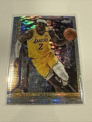 2025-26 Topps Chrome Jarred Vanderbilt X- Factor Refractor Lakers #154
