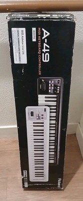 Roland A-49 MIDI Keyboard Controller - White