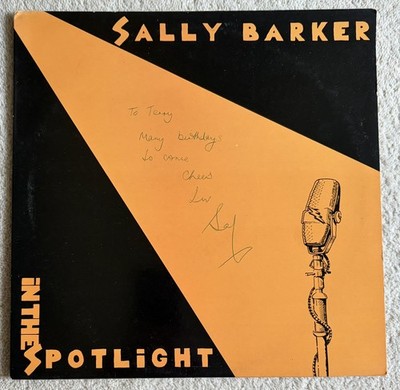 Sally Barker In The Spotlight 1988 Folk LP Old Dog Records 