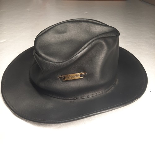 HARLEY DAVIDSON Henschel Hat Co HH LEATHER COWBOY HAT MEDIUM