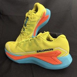 Salomon Men\'s Size 13 DRX Bliss Running Shoes Yellow Blue Athletic Sneakers Salomon XT Rush Utility Vanilla Ice/Blue/Yellow 471372 Men main image 3