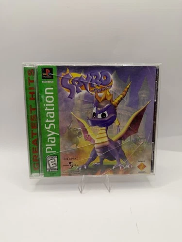 Spyro the Dragon (PlayStation 1, 1998) PS1 CIB Complete W/ Manual - Tested!