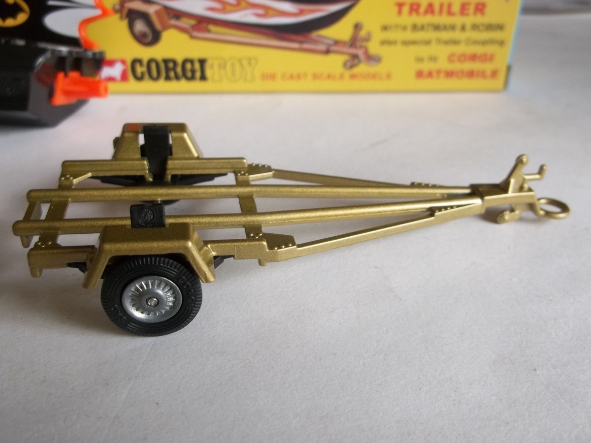 Maquette Batboat Avec Remorque Corgi 1/43 - N°107 - Neuve Sous Emballage D'origine