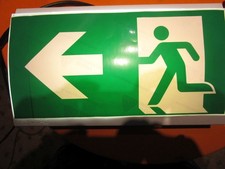 Fluchtwegbeleuchtung mit Piktogramm 9 Watt