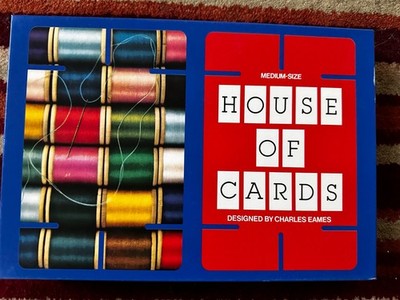 House Of Cards By Charles Eames Medium Size 32 Card Set  Complete 1992 MOMA edtn