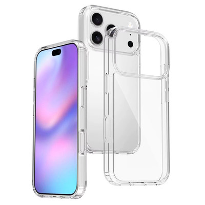 Case For iPhone 15 16 17 Pro Max Plus Air Clear Silicone Soft  Shockproof Cover
